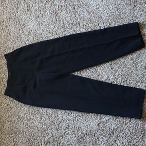 Vintage CHANEL pleated black dress pants
